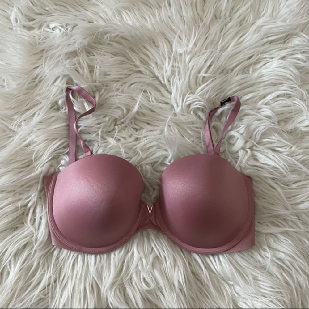 Victoria’s‎ Secret multi way lightly lined pink bra size 32DDD